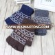 Customized Knitted Five Finger Gloves Fingerless Mittens